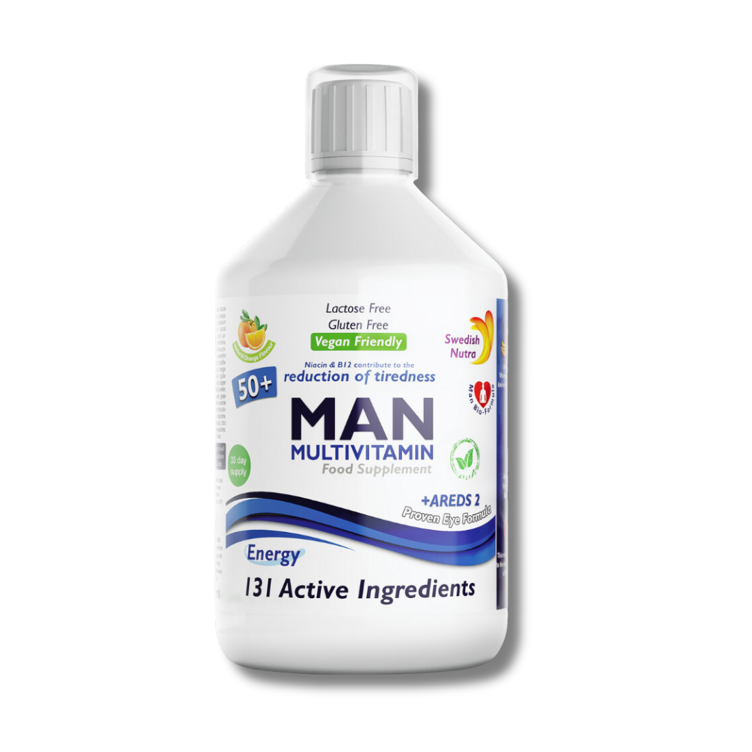 Man 50+ Multivitamin 33 day supply (500ml)