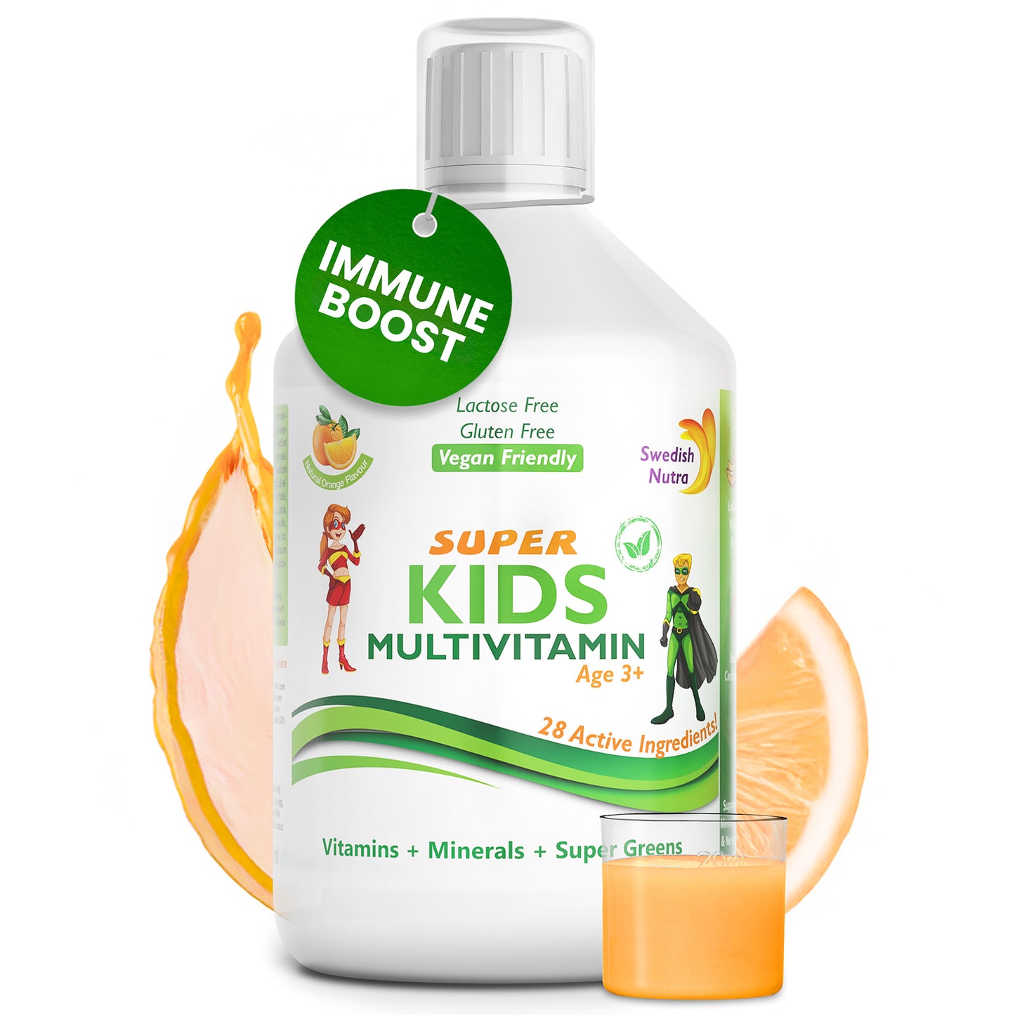 Super Kids Multivitamin 33 day supply (500ml)