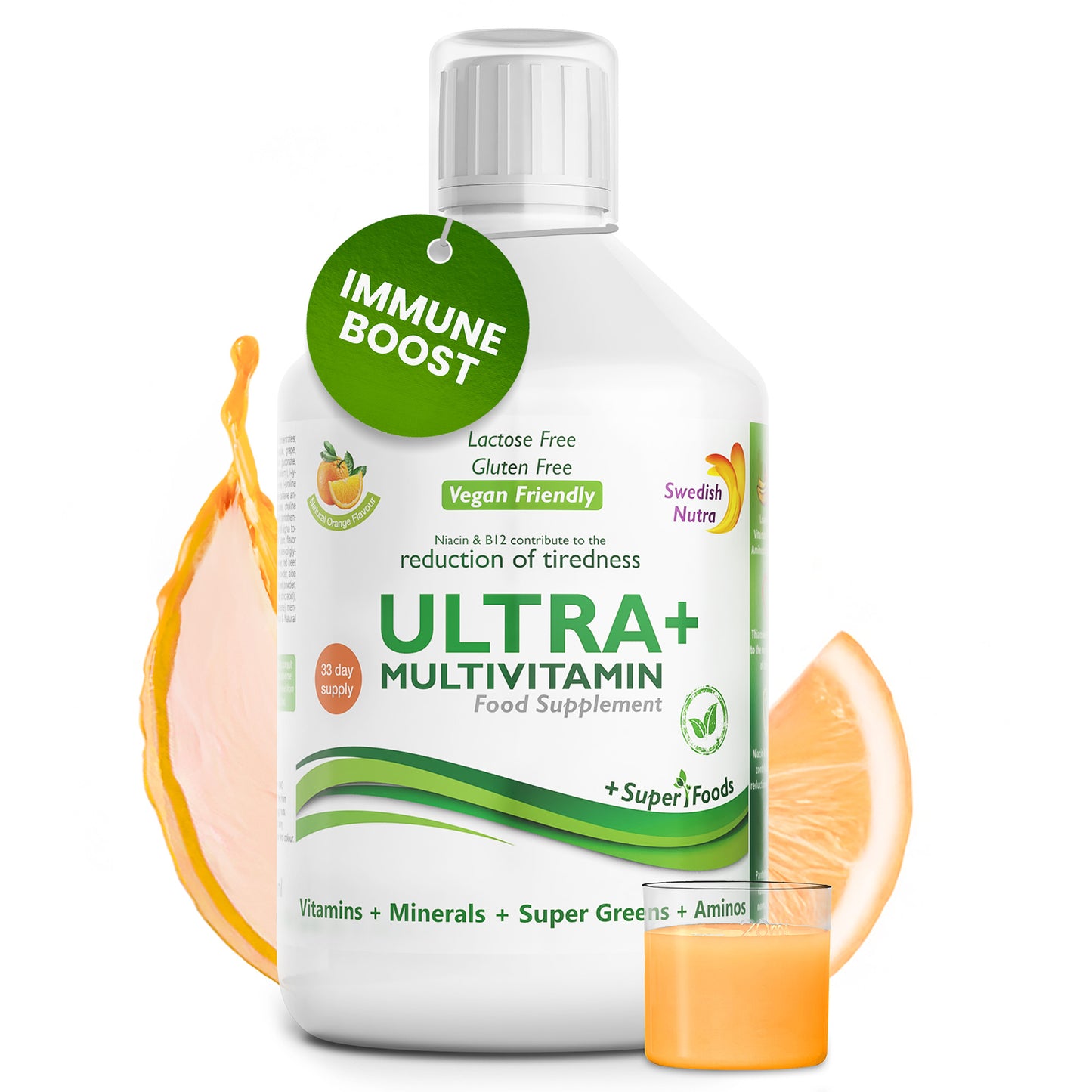 Ultra+ Multivitamin 33 day supply (500ml)