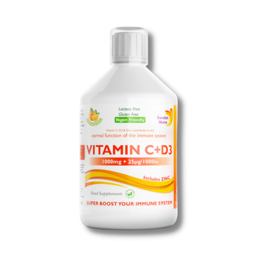 Vitamin C+D3 33 day supply (500ml)